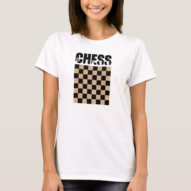 Checkmate Chess Player  T-Shirt (Front)