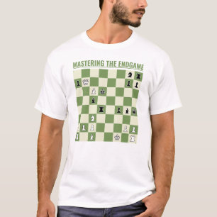 Checkmate in 3 Moves: Chessboard w Chess Exercise T-Shirt
