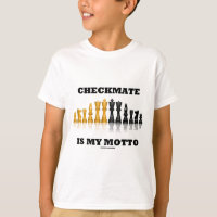 Checkmate Is My Motto (Reflective Chess Set)