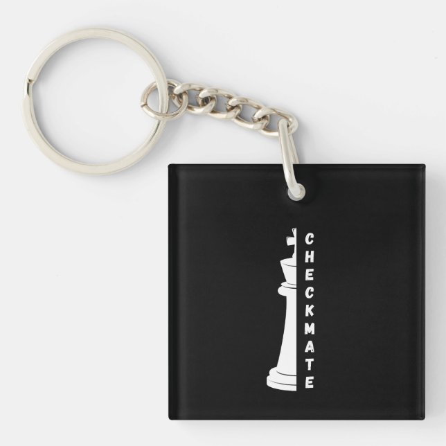 Checkmate Key Ring (Front)