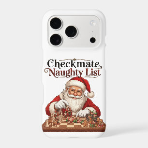 Checkmate Naughty List Christmas Santa Chess 