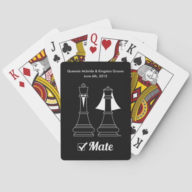 Checkmate Playing Cards (Back)
