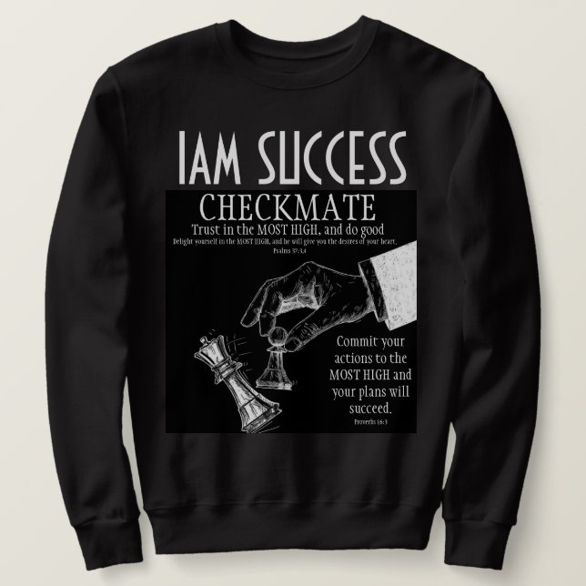 CHECKMATE SWEATSHIRT (Design Front)