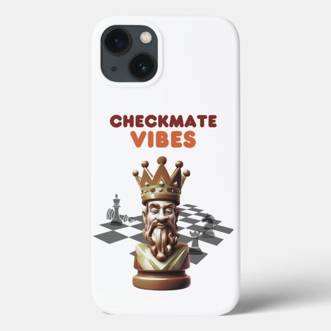 Checkmate Vibes Case-Mate iPhone Case (Back)
