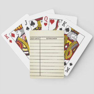 Checkout card library playing cards