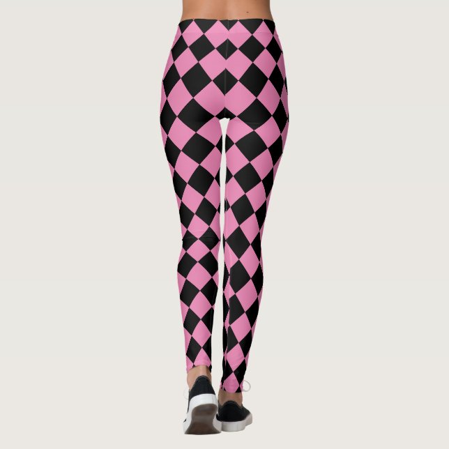Checks Leggings (Back)