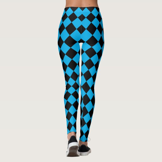 Checks Leggings (Back)