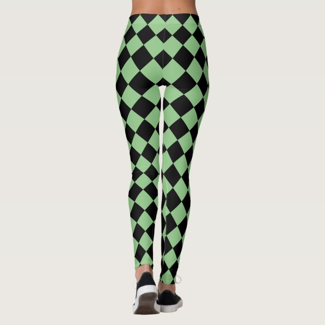 Checks Leggings (Back)