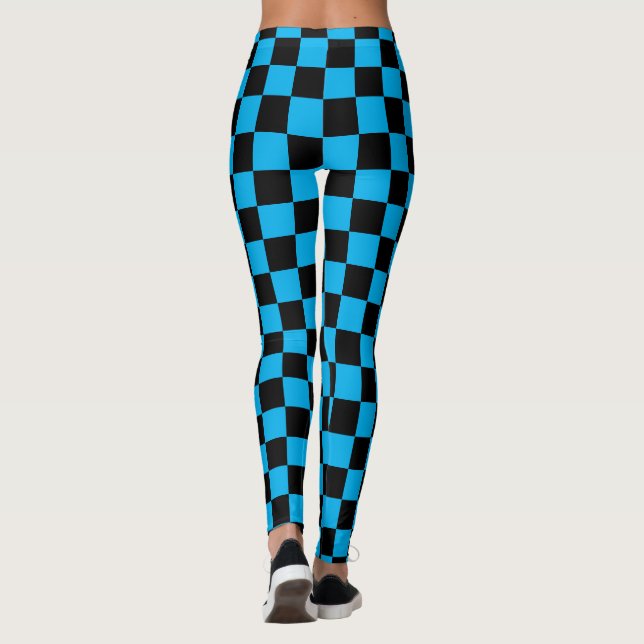 Checks Leggings (Back)