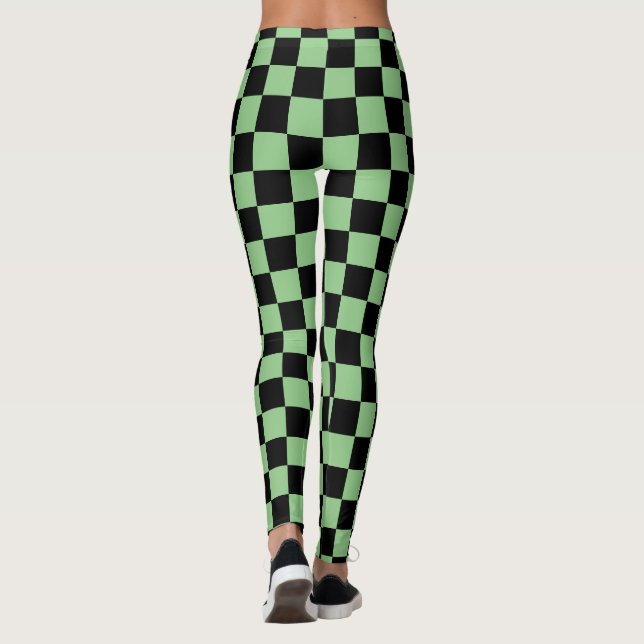 Checks Leggings (Back)