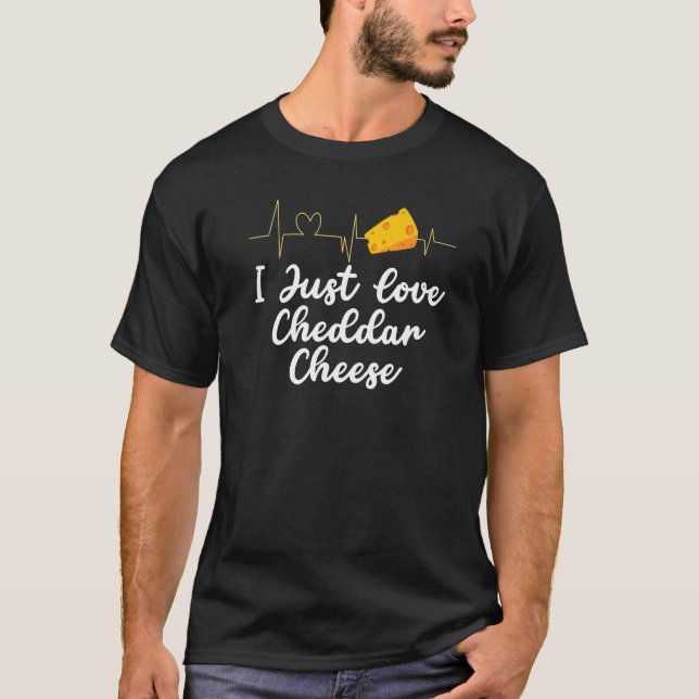 Cheddar Cheese Food   T-Shirt (Front)