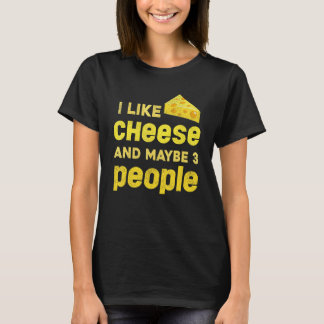 Cheddar Cheese   Foodie Snack Gouda   Cheese T-Shirt