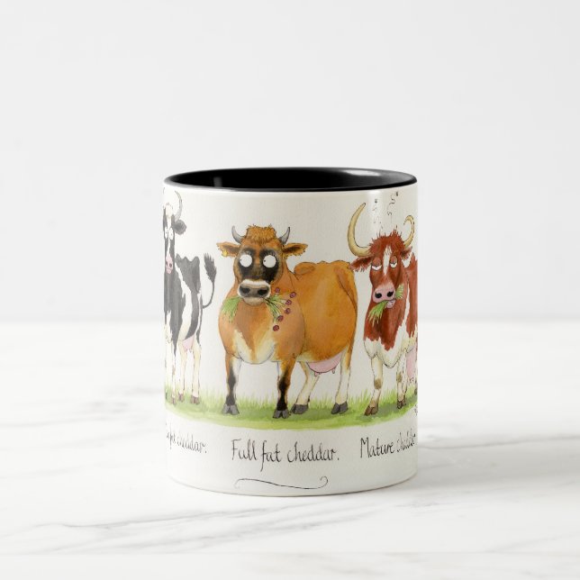 'Cheddar' Mug. Two-Tone Coffee Mug (Center)