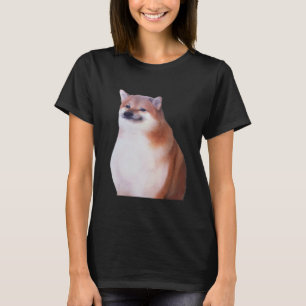 Cheebs Dog Shiba Inu Meme Cheems Tracksuit  Doge M T-Shirt