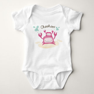 "Cheehoo!" Maui Hawaii Crabs Baby Bodysuit