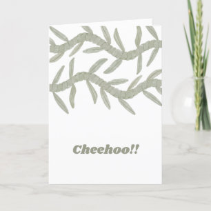 Cheehoo Thank You Card