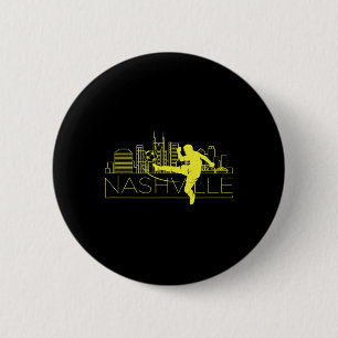 Cheek Creations Nashville Soccer City Mls 6 Cm Round Badge