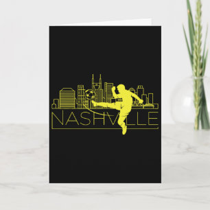 Cheek Creations Nashville Soccer City Mls , Men's Card