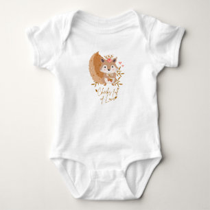Cheeks full of love baby bodysuit