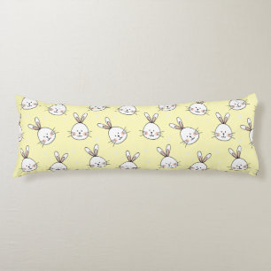 Cheeky Bunnies Pattern Body Cushion