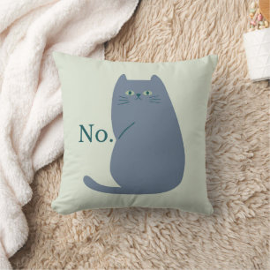 Cheeky Cat Funny Cushion