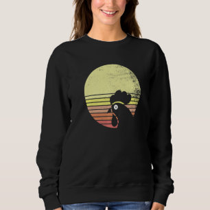Cheeky Chicken Retro Sunset Sweatshirt