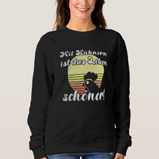 Cheeky Chicken Sunset Chicken Experience Is Beauti Sweatshirt