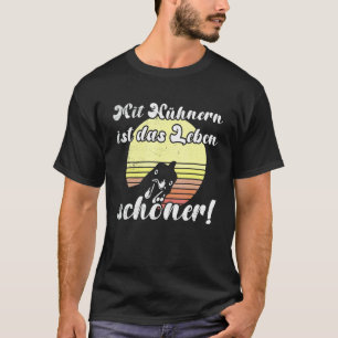 Cheeky Chicken Sunset Chicken Experience Is Beauti T-Shirt