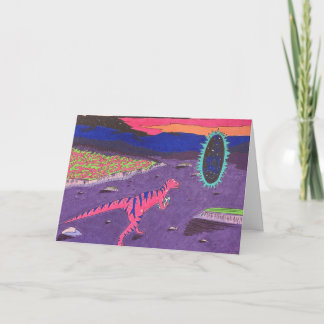 Cheeky Dinosaur Card