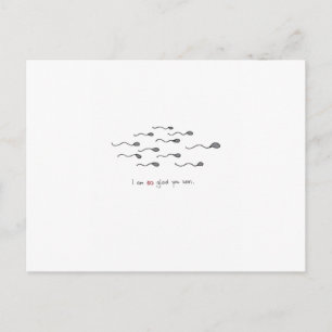 Cheeky hand drawn Valentines day card