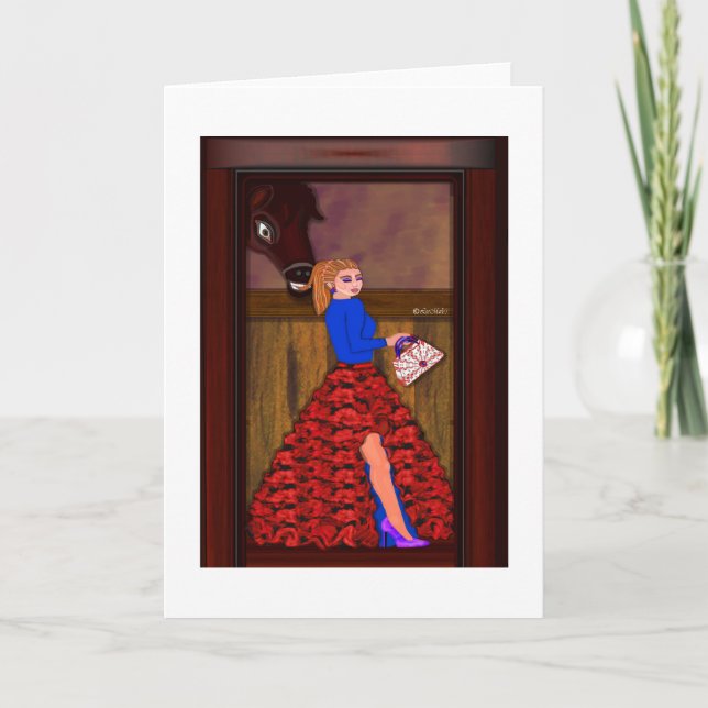 Cheeky i LeeMarie's creative Design Card (Front)