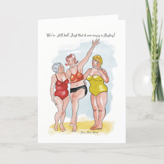 Cheeky Ladies 3 friends Card