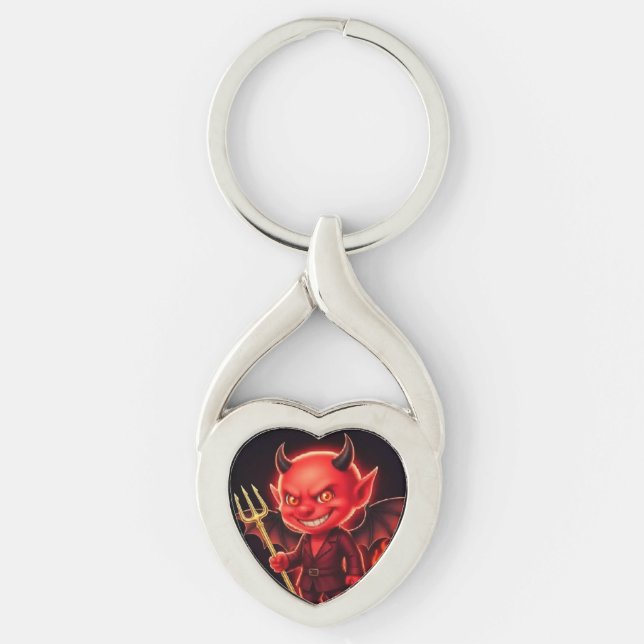 Cheeky little Devil Key Ring (Front)