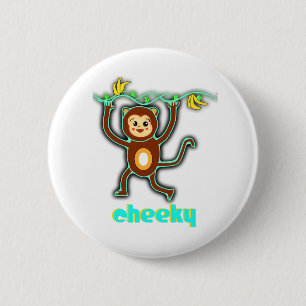 cheeky monkey button