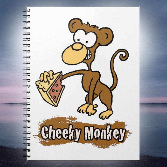 Cheeky Monkey Cartoon Design Notebook (Creator Uploaded)