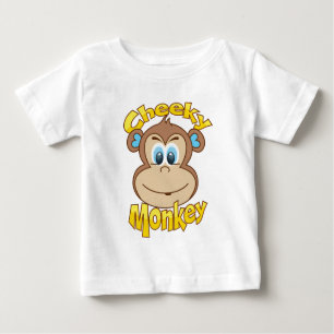 Cheeky Monkey  for boys Baby T-Shirt