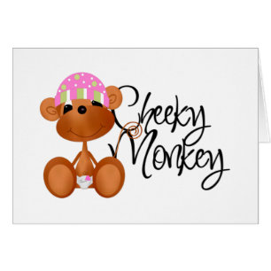 Cheeky Monkey - Girl Tshirts and Gifts