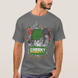 Cheeky Monkey - Grey T-Shirt