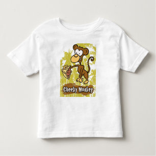 Cheeky Monkey in the Jungle Toddler T-Shirt