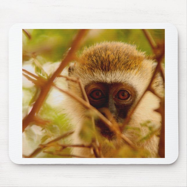 Cheeky Monkey. Mouse Pad (Front)