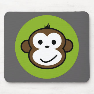 Cheeky Monkey Mouse Pad