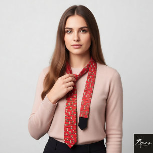 Cheeky Monkey Pattern Tie