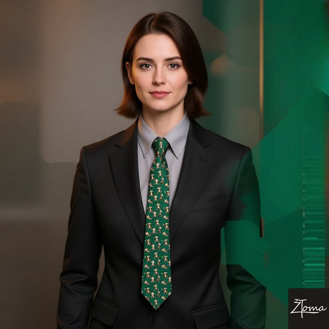 Cheeky Monkey Pattern Tie (Creator Uploaded)