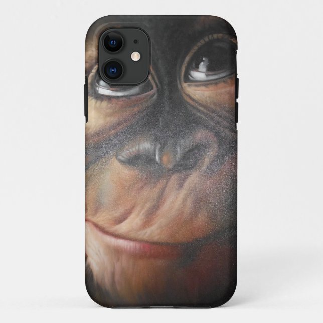 Cheeky Monkey Phone Case (Back)