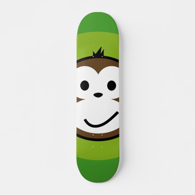 Cheeky Monkey Skateboard (Front)