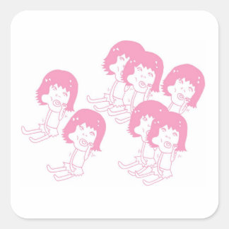 Cheeky Pink stickers