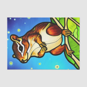 Cheeky, Playful Chipmunk Pal Tissue Paper