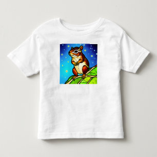 Cheeky, Playful Chipmunk Pal Toddler T-Shirt