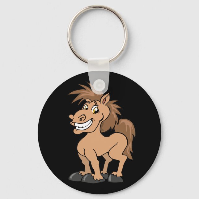 Cheeky pony key ring (Front)
