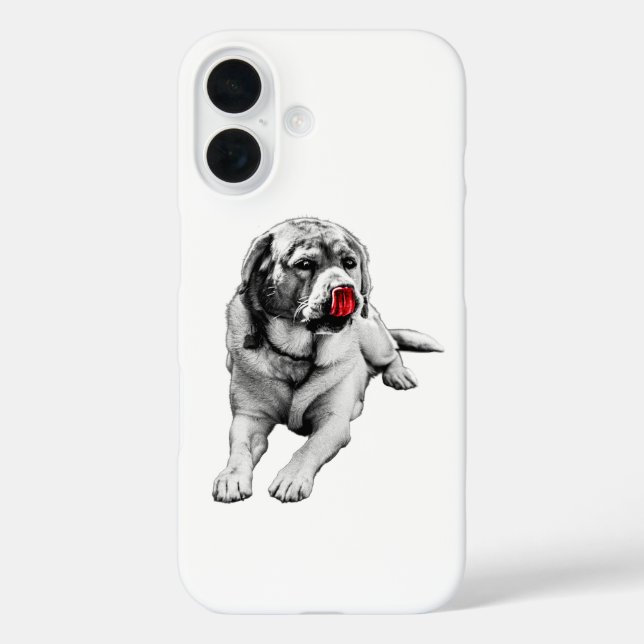 Cheeky Red – Minimal Pop Case-Mate iPhone Case (Back)